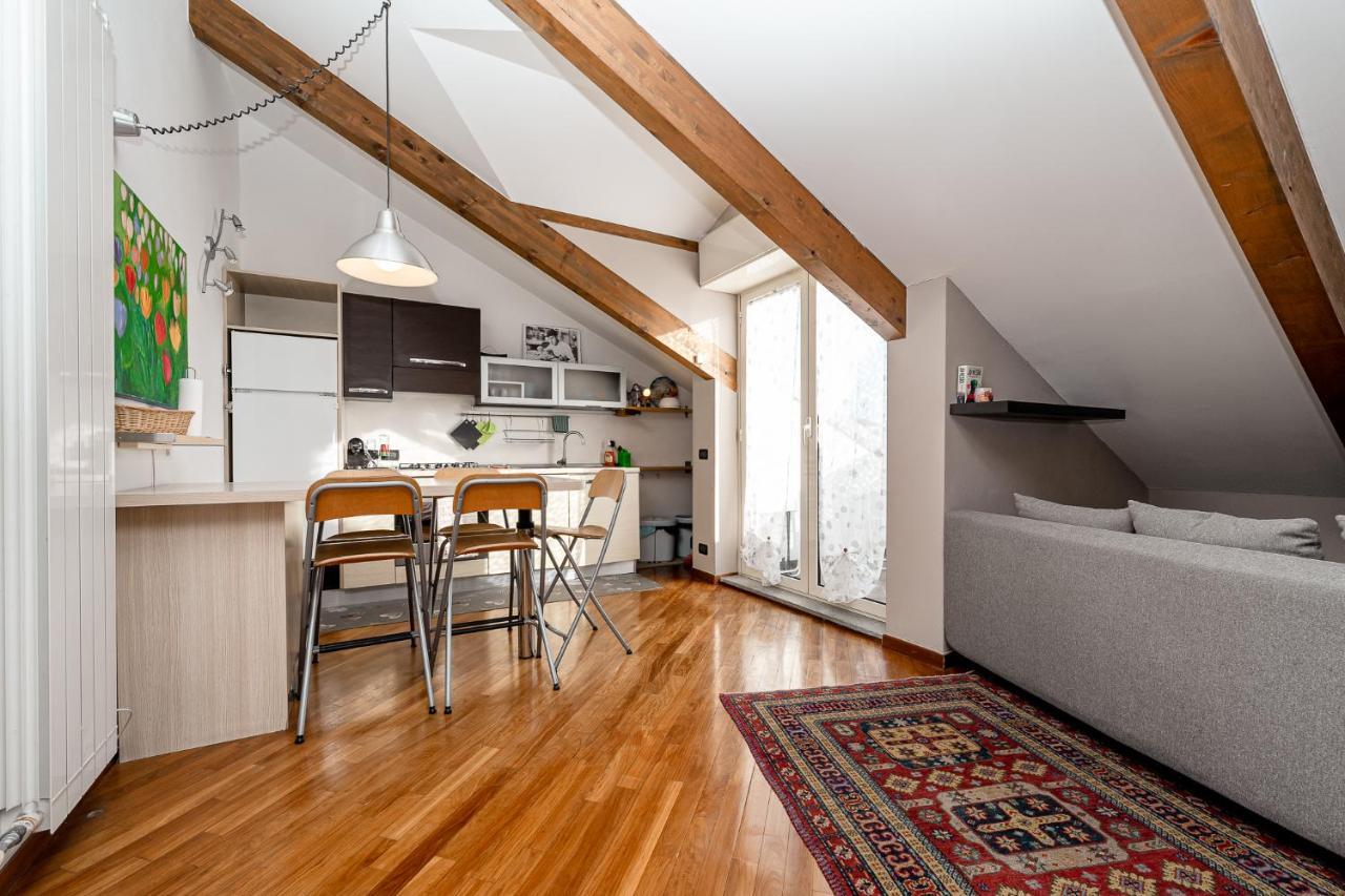 토리노 Stagabin La Mansarda Panoramica Un Rifugio Di Eleganza E Tranquillita 아파트 외부 사진