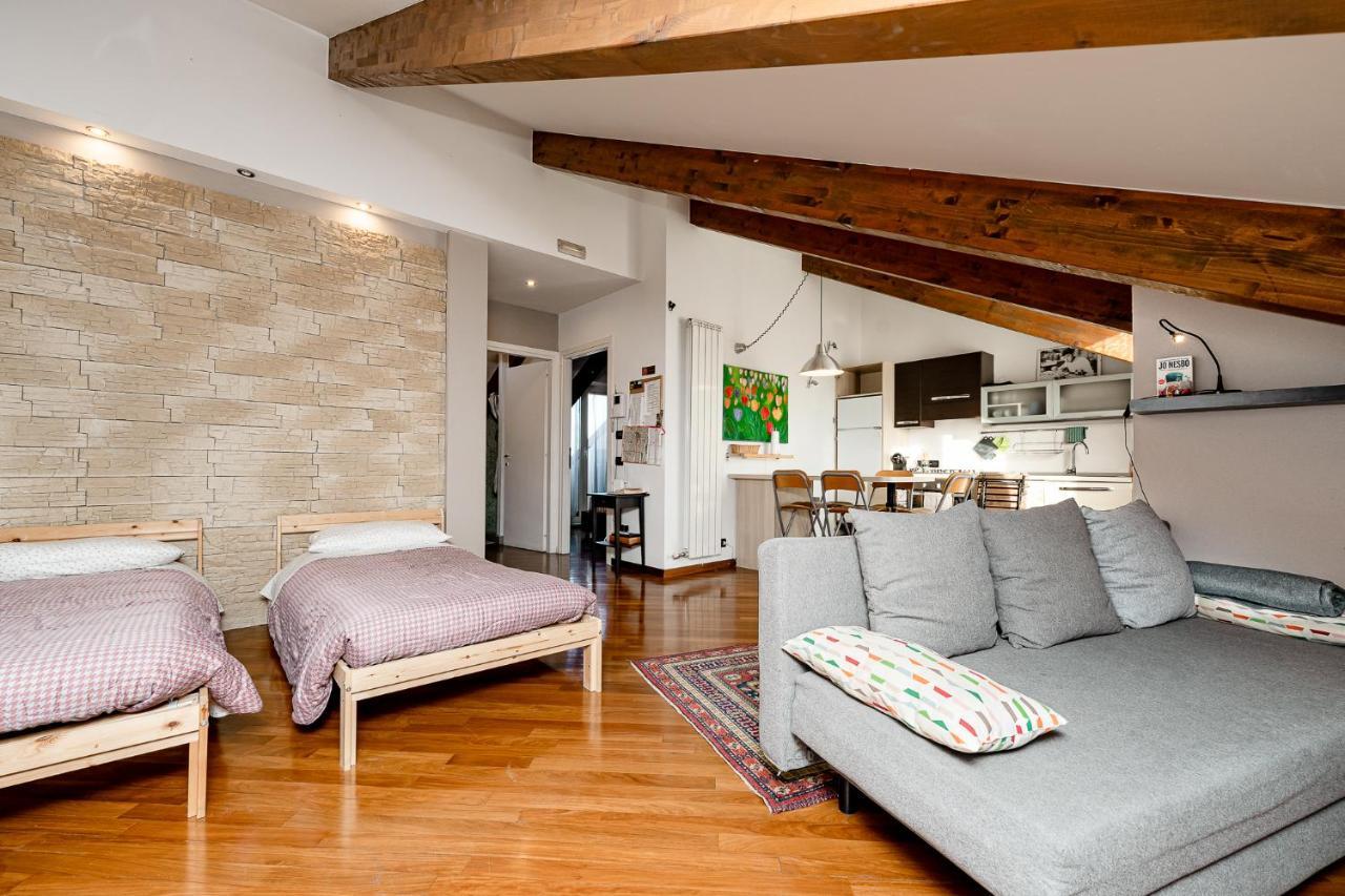 토리노 Stagabin La Mansarda Panoramica Un Rifugio Di Eleganza E Tranquillita 아파트 외부 사진