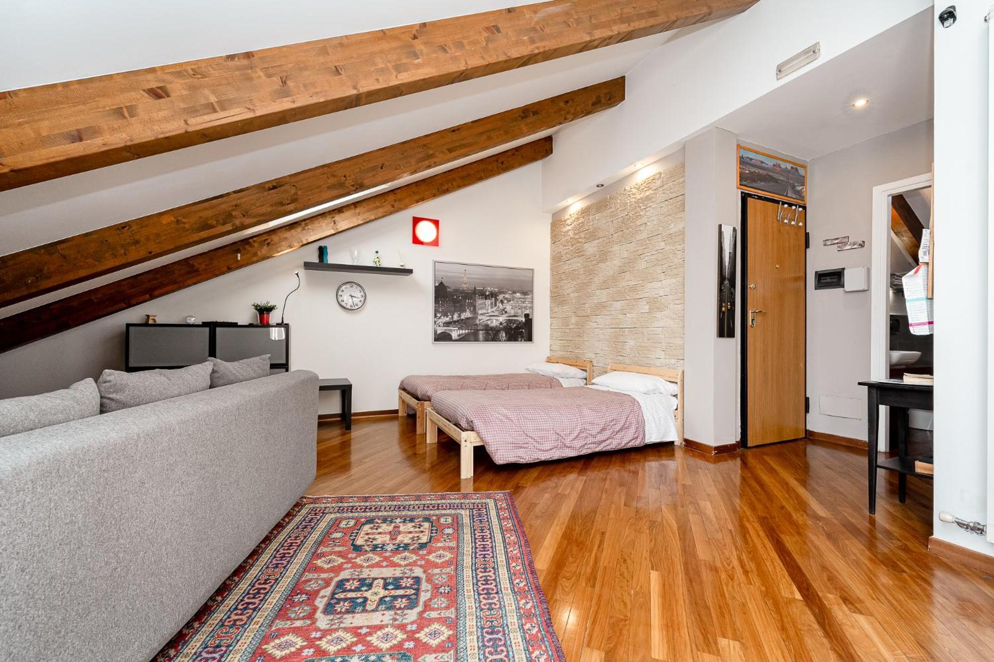 토리노 Stagabin La Mansarda Panoramica Un Rifugio Di Eleganza E Tranquillita 아파트 외부 사진